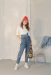 www.stylenanda.com 유니크열정 언발페그톱 세미배기pt (+belt)1월 30일부터 순차 배송가능!!