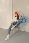 www.stylenanda.com 유니크열정 언발페그톱 세미배기pt (+belt)1월 30일부터 순차 배송가능!!