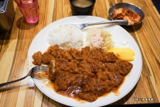 심야에 서교 밥집에서 왕돈까스~ 정말 맛있어요~ 韓国美容室 - 합정동 홍대 상수동 갈만한 곳 - 탄포포헤어