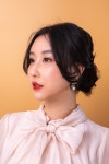 [헤어메이크업] 은은한 가을 느낌의 네츄럴 메이크업과 반올림머리 헤어스타일 - 탄포포 메이크업 스타일 - 탄포포헤어
