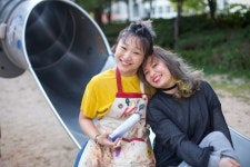 리나상이랑 아즈사상이랑 헤어스타일 촬영 했습니다.~~ 韓国美容室 - 탄포포 갤러리 - 탄포포헤어