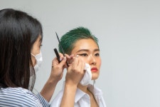 멋진 여자 반삭 삭발 베리숏 스트릿 댄서 프로필 사진 촬영했습니다.!^^ - 탄포포 갤러리 - 탄포포헤어