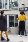 상수동 카페 골목에서 이쁜 일본인 모델과 봄 헤어스타일 메이크업 촬영했습니다! - 일본헤어스타일 일본미용사 상수역미용실 일본미용실... 