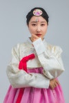 [묶음머리] 한복에 잘 어울리는 분홍색 한복 댕기머리 땋은머리 - 셀프웨딩 올림머리 스타일링 - 탄포포헤어
