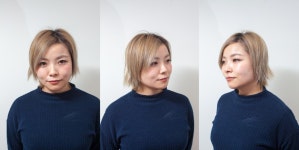 윤다혜헤어모드미용실 | 14. 모드한 쎈언니 스타일 미용실 실내 촬영 - '실전 살롱촬영 PVC 배경을 이용한 모드 스타일'(1/2) - 포토워크잡지연재기사 - 탄포포헤어