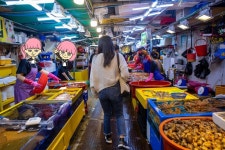 【韓国市場】 海の香りがいっぱいで、ソウルに近い「蘇来浦口在来魚市場(소래포구재래어시장)」です。 ~ - 韓国ソウル生活 - 탄포포헤어