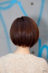30~40대 여성분들에게 제안하는 클래식 보브단발 에쉬브라운 컬러 헤어스타일 - 추천 헤어스타일 - 탄포포헤어