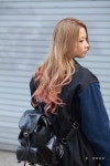 핑크 그라데이션 컬러 롱 레이어컷 여자 헤어스타일 - 일본헤어스타일 캐주얼한 컬러감의 롱헤어 2014년 헤어스타일 - 추천 헤어스타일... 