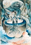 ‘The Simoniac Pope’, William Blake, 1824-7 | Tate 