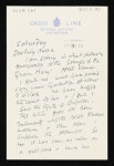 ‘Letter from D. [Duncan Grant] to Vanessa Bell’, Duncan Grant, recipient: Vanessa Bell, [28 March 1936] – Tate Archive | Tate 