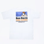 THEBOUNCE 벤데이비스브릿지 앤드 고릴라 반팔티BRIDGE AND GORILLA TEE (White)