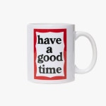 THEBOUNCE 해브어굿타임HAGT 프레임 머그컵FRAME MUG (White/Red)