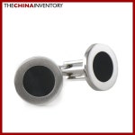 STAINLESS STEEL OVAL ROUND CUFFLINKS CUFF LINKS C0107 판매