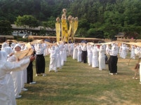 한산모시축제에서 저산팔읍길쌈놀이와 들풍장 :: 축제 사진 || 더페스티벌 한산모시축제에서 저산팔읍길쌈놀이와 들풍장  :: 축제 사진