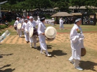 한산모시축제에서 저산팔읍길쌈놀이와 들풍장 :: 축제 사진 || 더페스티벌 한산모시축제에서 저산팔읍길쌈놀이와 들풍장  :: 축제 사진
