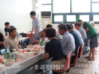 [세계로컬핫뉴스] 음성군, 삼계탕 드시고 건강한 여름 나세요.