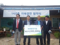 [세계로컬핫뉴스] 수산면 산야초마을-한국산업기술진흥원 자매결연 체결