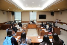 금오중, 호원중학교 학생들의 의정부시의회 방문