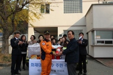 [세계로컬핫뉴스] 대구 북구 아파트 화재, 초동조치 유공자 격려