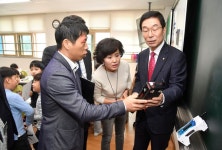 임종식 경북교육감! 신설학교 교육환경 점검