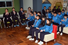 부산 최초 공립 대안학교 송정중학교 1일 첫 입학식