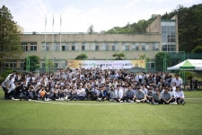 동명고등학교의 특별한 섬김 - 세족식