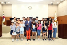 노은초등학교, 유성구의회 모의의회 체험