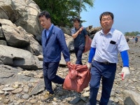 [세계로컬핫뉴스] 화도면, 행락철 맞이 릴레이 환경정화