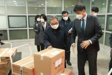 이재정 교육감, 2021학년도 수능 현장 방문해 격려