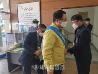 정헌율 익산시장, 익산시 송학동 행정복지센터 현장행정(16)
