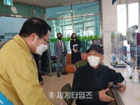 정헌율 익산시장, 익산시 팔봉동 행정복지센터 현장행정(24)