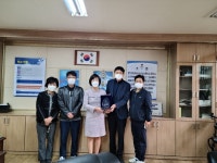 박정옥 안양시부의장, 평촌경영고등학교로부터 감사패 받아
