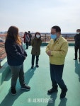 정헌율 익산시장, 송학동 영무예다음 아파트 공사 현장 점검