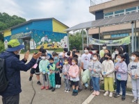 적암초등학교, 산촌마을 생태지도 만들기 체험 실시