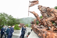 남원시, 제67회 현충일 추념식 지리산충혼탑에서 거행