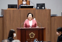 김옥수 충남도의원 “5급 이상 여성공무원 ‘유리천장’ 여전”