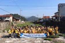 한국청소년환경단, 창원시 신천천에서 환경보전 실천을 다짐해
