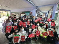 석모도 섬마을 승영중학교 전교생, 사마리안퍼스 OCC 선물상자 기부