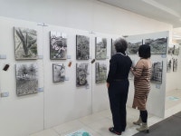 무주군, 설천면 행정복지센터에 설천중 · 고 학생 재능 선보여 미술작품 주민들과 함께 공유, 예술의 장 만든다는 취지 무주군, 설천면... 