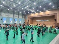 파주 월롱100주년 기념체육관서 장애인과 함께하는 체육대회 열려