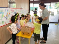 유천1동 미래로어린이집, 투명페트병 교환사업 동참