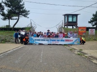 연평면 피서철 대비 환경정화활동 실시