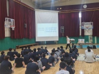 중구진로체험지원센터, 송도중학교 1학년 학생들과 함께 꿈을 이륙시키다!