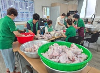 대전 동구 대동 새마을부녀회, 초복맞이 ‘사랑의 삼계탕 나눔’