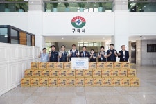 구리시청공무원노동조합, 취약계층을 위해 라면 150상자 기부