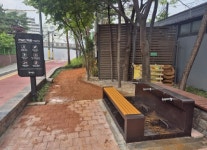 홍릉근린공원에 맨발산책로 조성 완료!