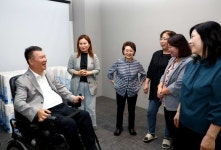 대전시의회 복지환경위원회, 추석 맞아 대전척수장애인협회 위문