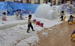 남양주별빛유치원, ‘눈꽃마을 놀이’원내체험활동 실시 남양주별빛유치원,  ‘눈꽃마을 놀이’원내체험활동 실시