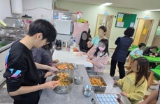 대구 한울안중학교, 땀방울과 재능 모아지역사회에 ′따뜻한 온기′ 전해