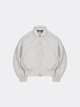 THEXSHOP,더엑스샵,SMARTURBANUSFULL,스마트어반유즈 스마트어반유즈풀 ROUND COLLAR FLEECE JACKET-LIGHT GREY